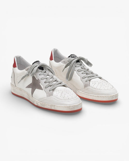 Golden Goose Ball Star Calf Leather Nubuck Star Sneakers