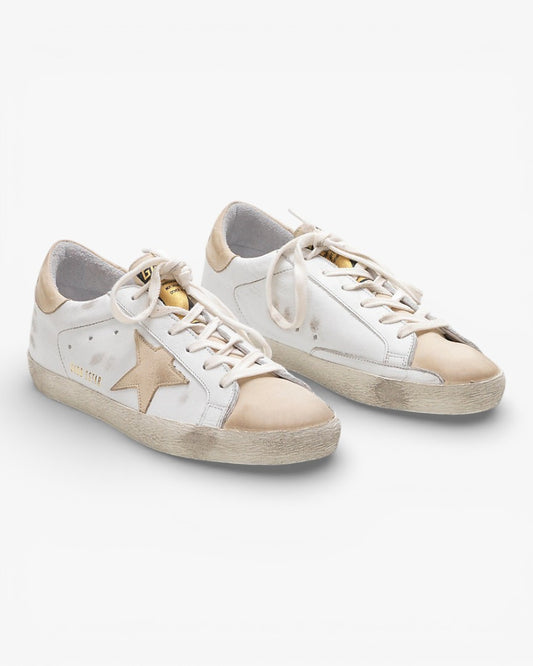 Golden Goose SUPERSTAR Sneakers G30WS590 Calf Leather Leather Star