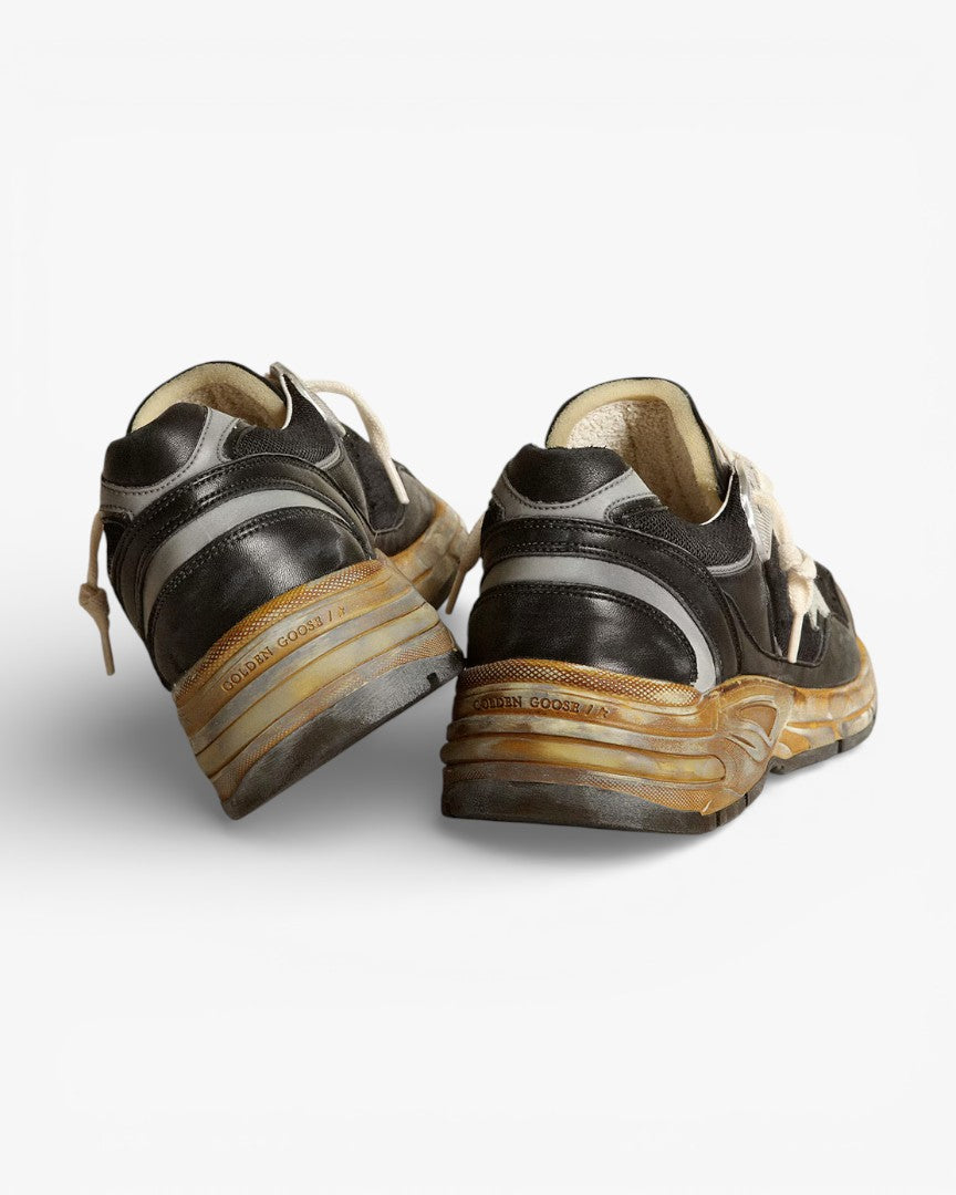 Golden Goose Running Star Black Grey Sneakers
