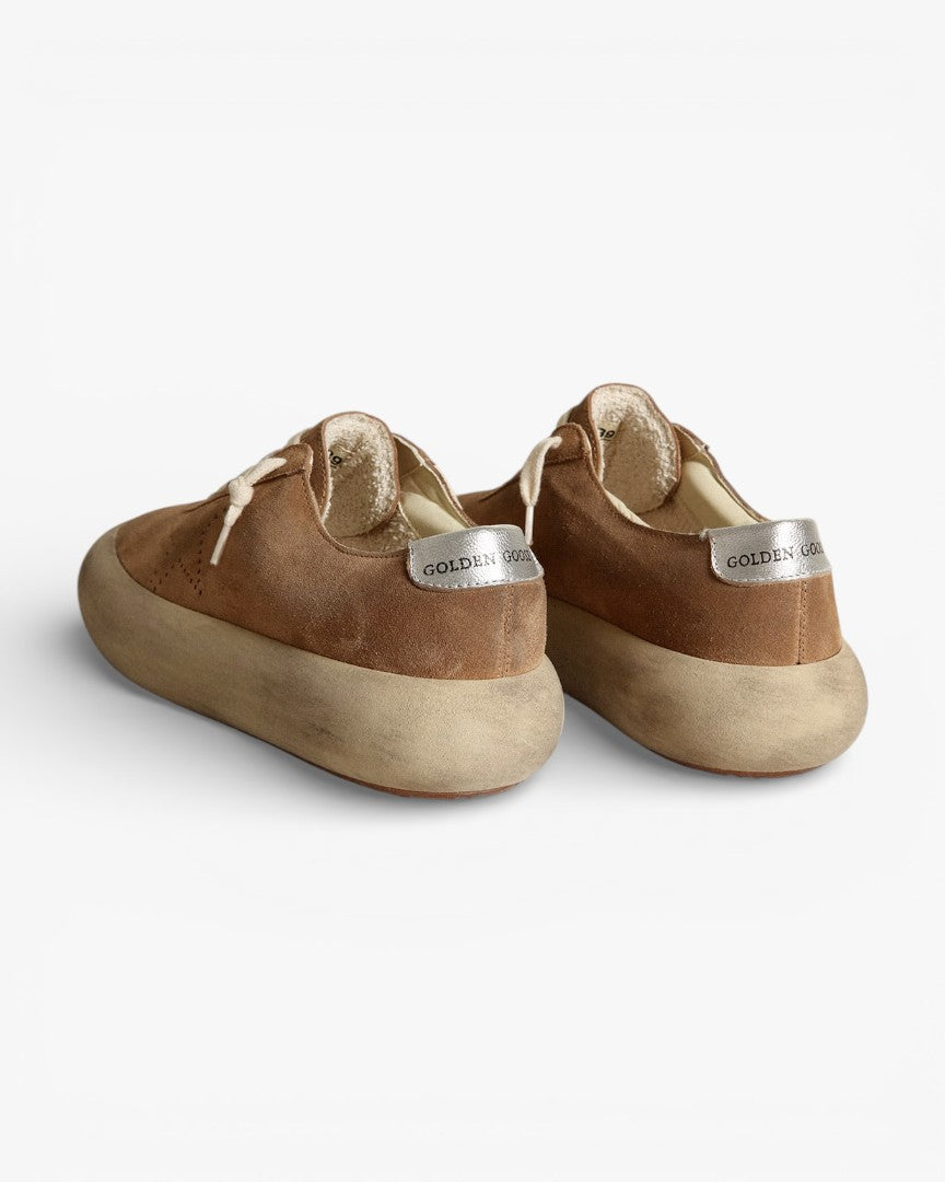 Golden Goose Super Star White Leather Star Sneakers
