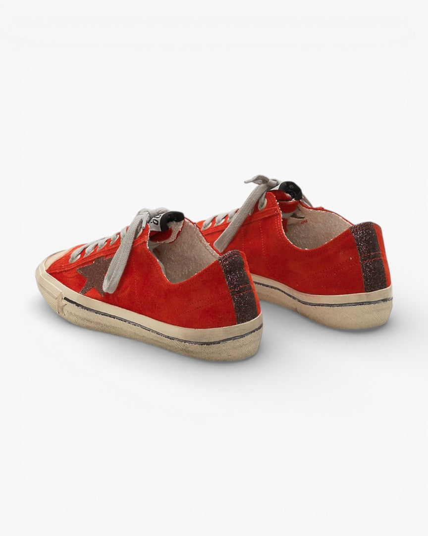 Golden Goose V STAR 2 Suede Star Sneakers Luxury Sneakers