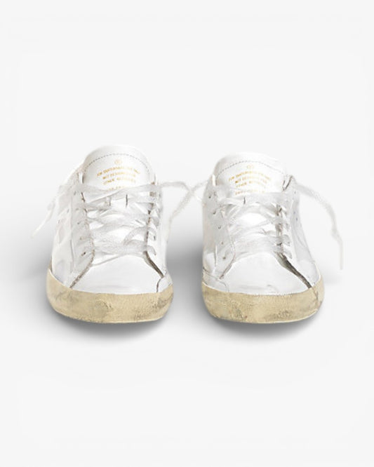 Golden Goose Super‑Star Sneakers Printed Star Leather