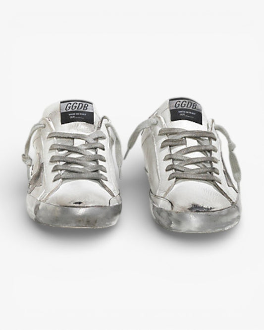 Golden Goose Super Star Leather Sneakers Suede Star
