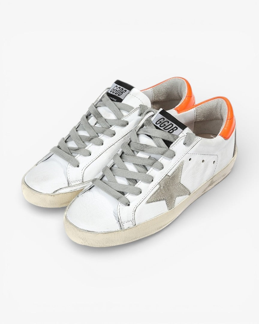 Golden Goose Sneakers Orange Sole