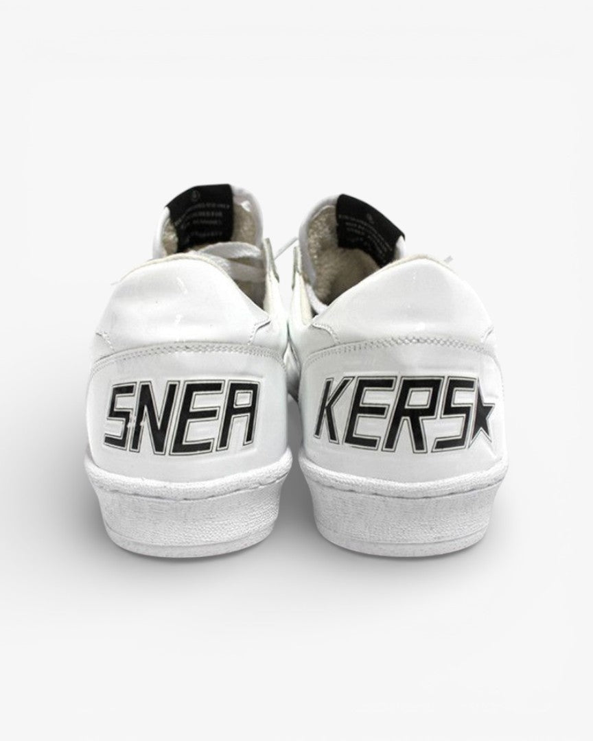 Golden Goose Two‑Tone Sole Solid Luxury Sneakers