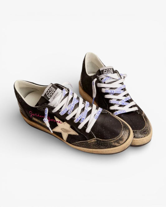 Golden Goose Ball Star Leather Star Logo Sneakers