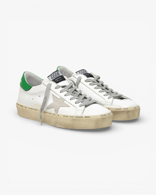 Golden Goose Hi-Star Sneakers Laminated Heel Tab