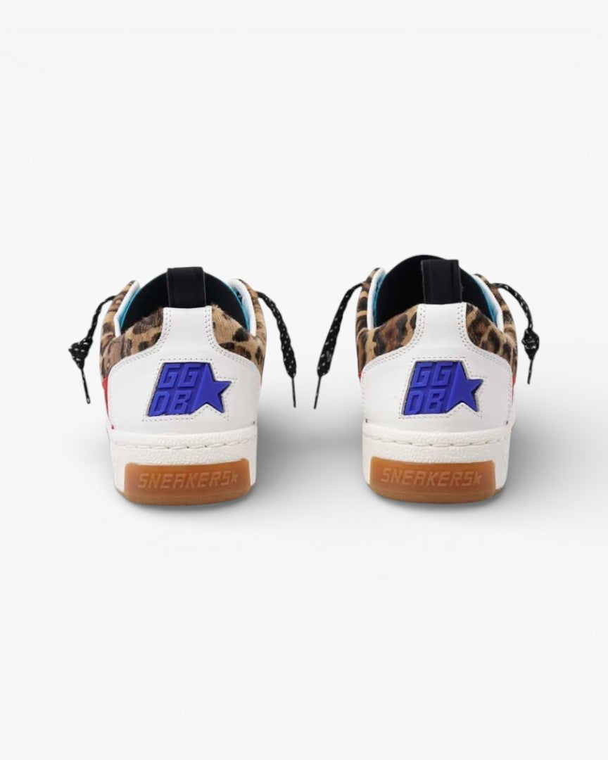 Golden Goose Yeah White Leather Sneakers Pastel Star