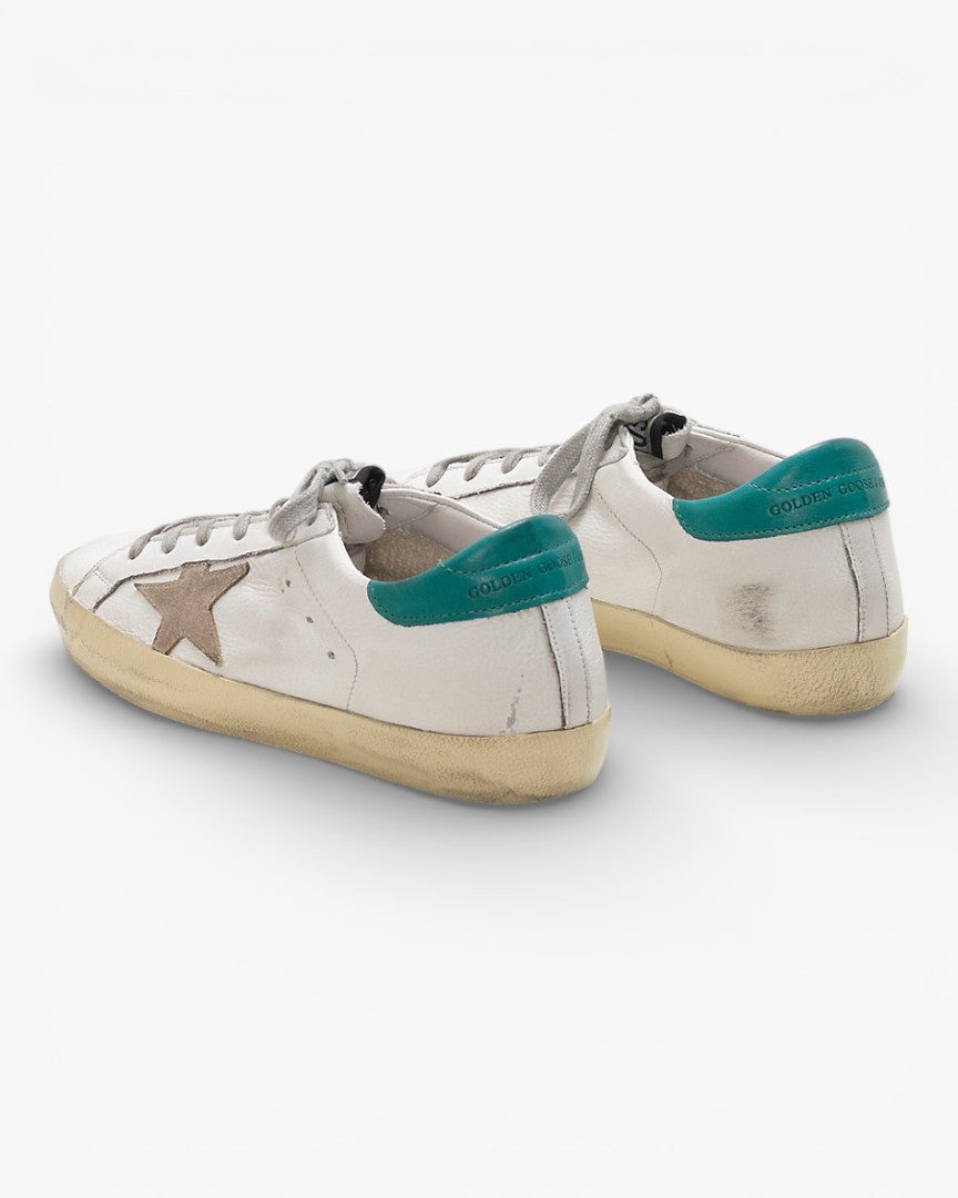 Golden Goose Superstar Sneakers Calf Leather Suede Star