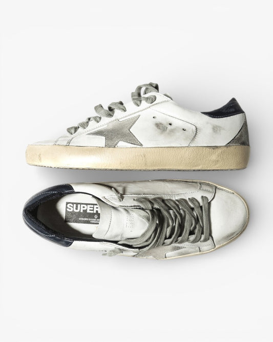 Golden Goose Sneakers Dark Blue Sole