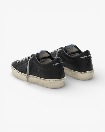Golden Goose Hi-Star Sneakers Calf Leather 24-Carat Gold Leaf Branding