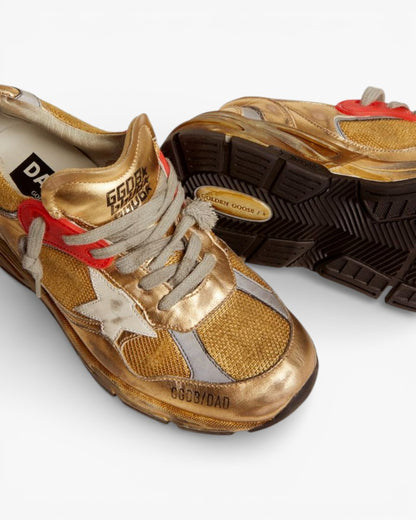 Golden Goose Running Star Gold Sneakers