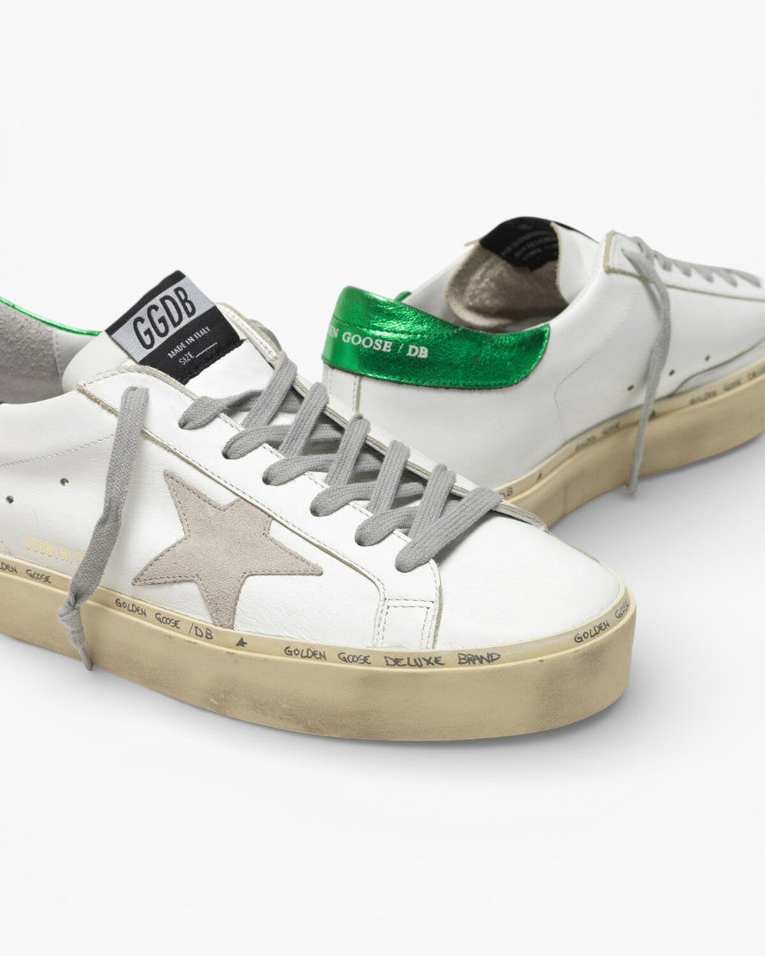 Golden Goose Hi-Star Sneakers Laminated Heel Tab