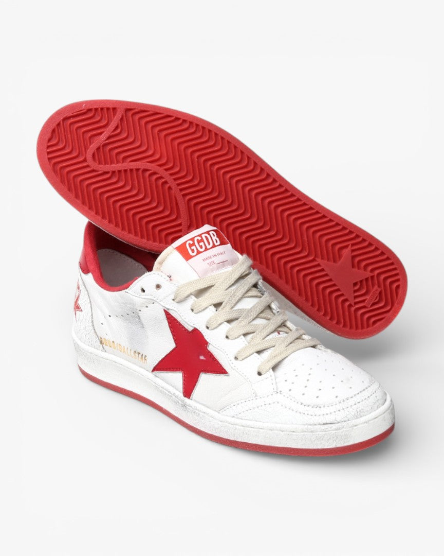 Golden Goose Two‑Tone Sole Italian Luxury Sneakers