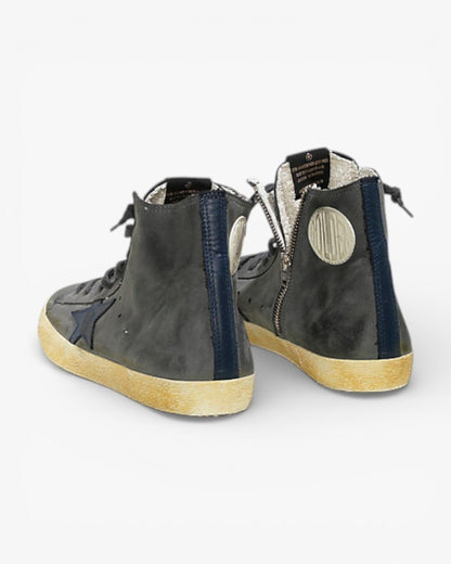 Golden Goose FRANCY Sneakers Nabuk Stella Pelle Dark Grey Nabuk