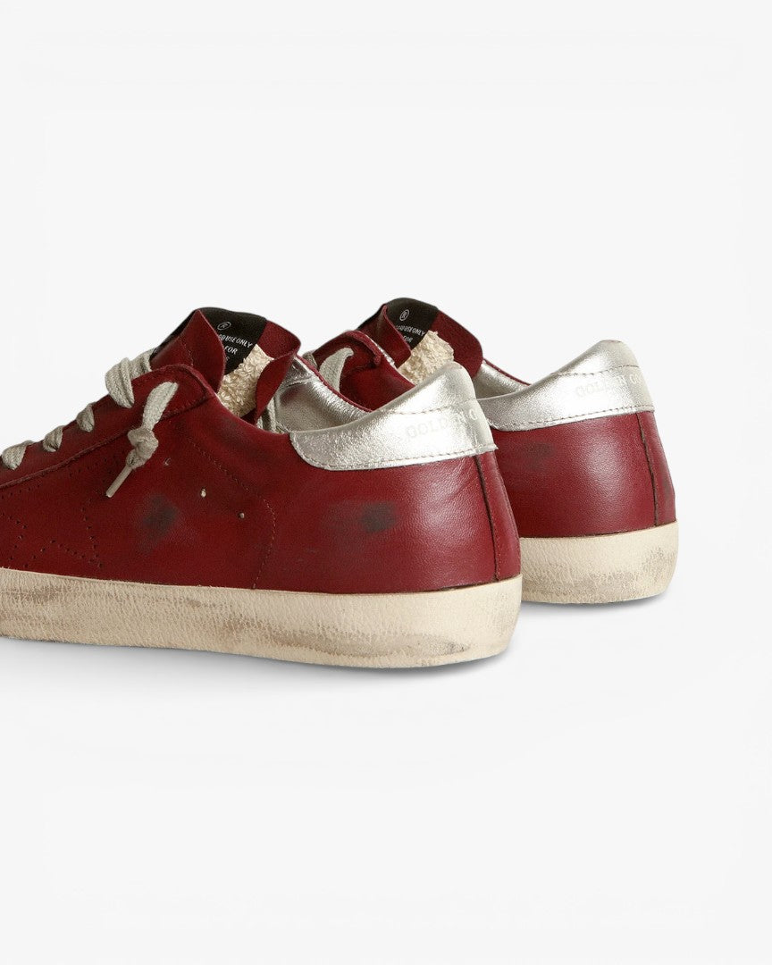 Golden Goose Superstar Sneakers Nappa Leather Perforated Star