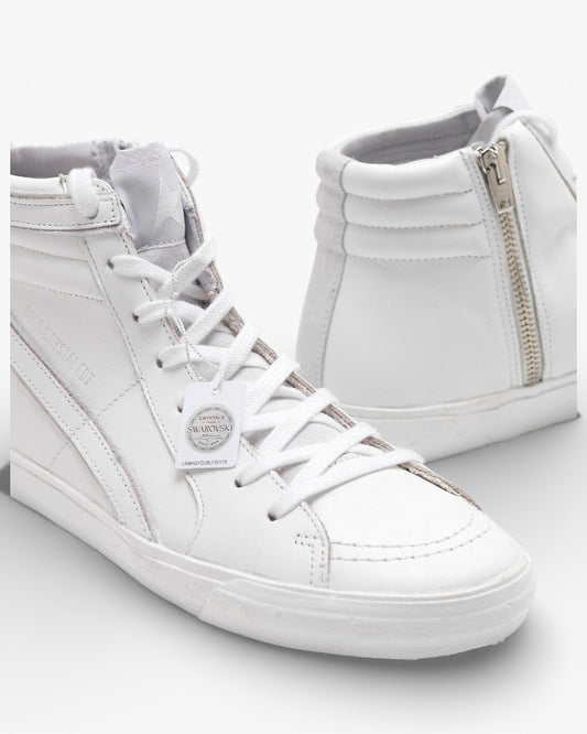 Golden Goose Slide Sneakers G30WS595 Limited Edition Swarovski Crystals