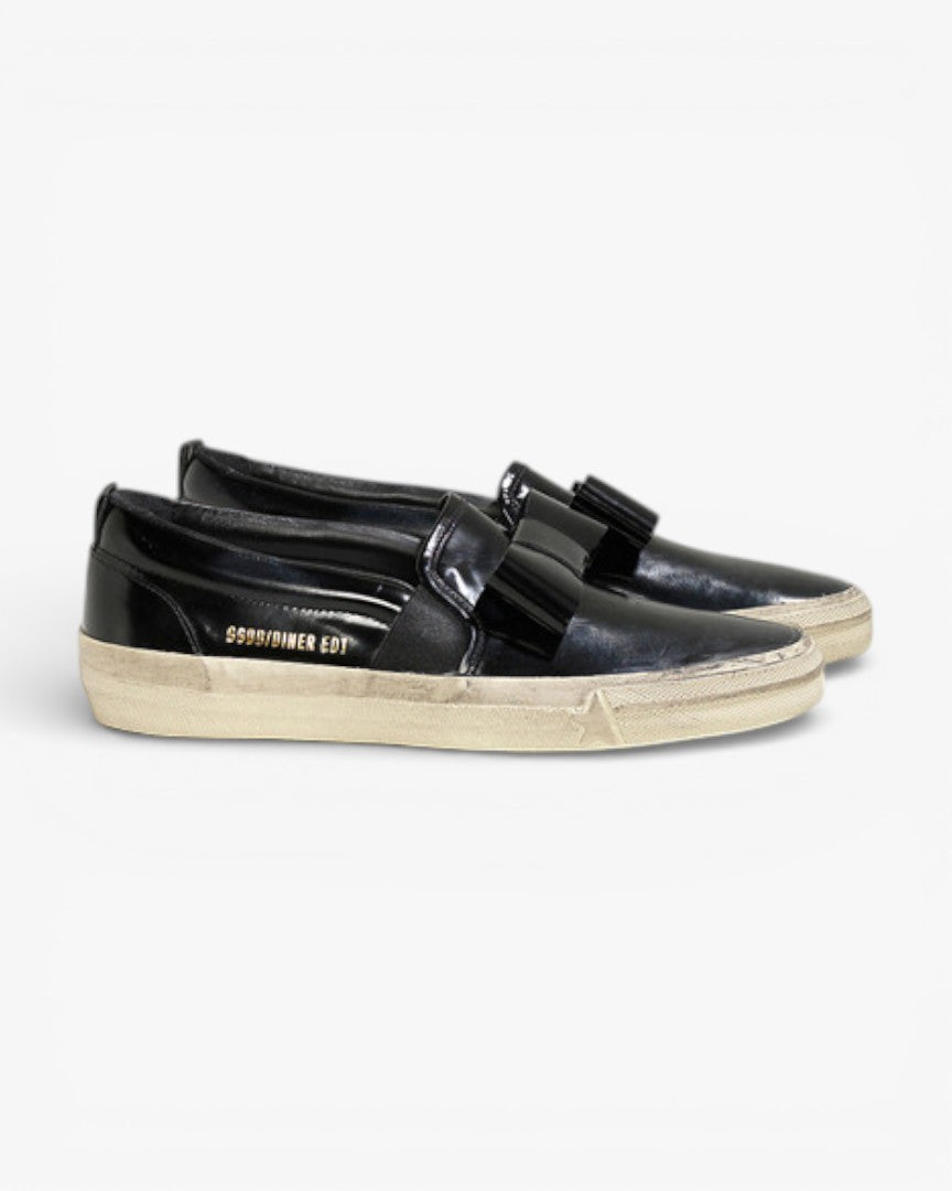 Golden Goose Superstar GGDB Leather Black Italian Casual Low-Top Sneakers Unisex