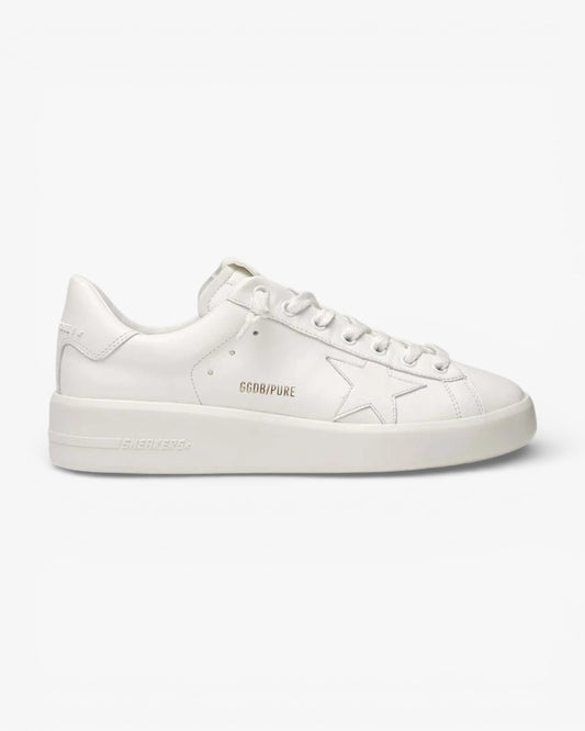 Golden Goose Purestar White Leather Sneakers