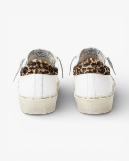 Golden Goose Hi-Star Sneakers Leopard-Print Heel Tab