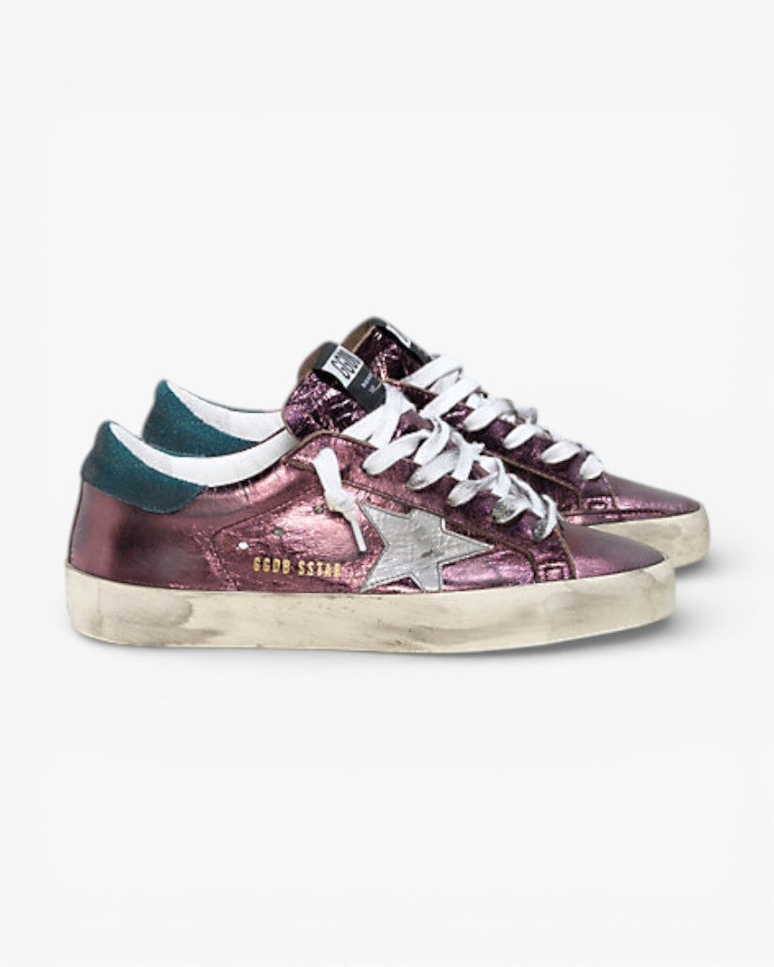 Golden Goose Super Star Leather Sneakers Leather Star