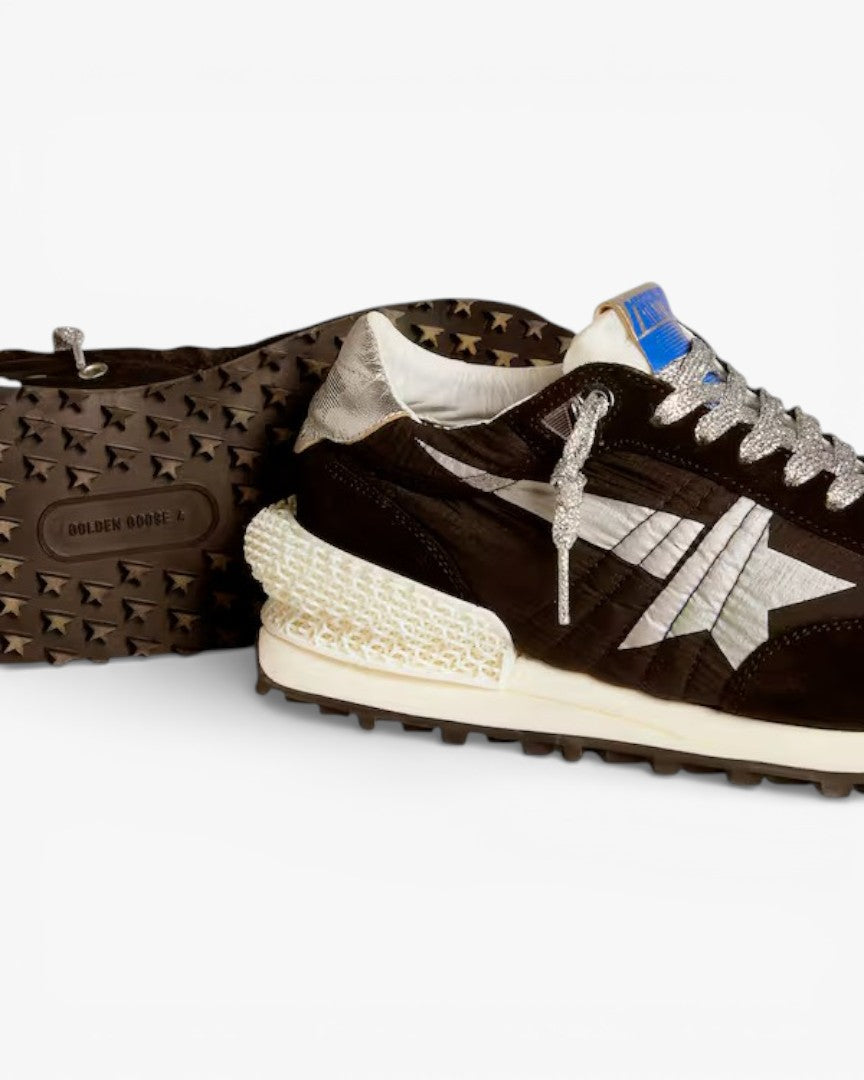Golden Goose Marathon Sneakers with Contrasting Star Detail