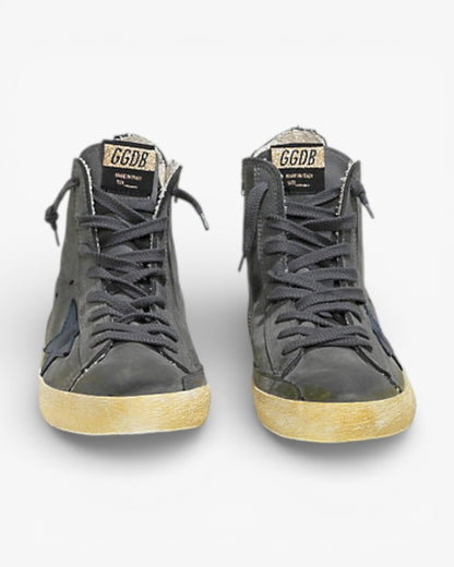 Golden Goose FRANCY Sneakers Nabuk Stella Pelle Dark Grey Nabuk