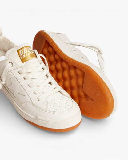 Golden Goose Yeah White Leather Sneakers