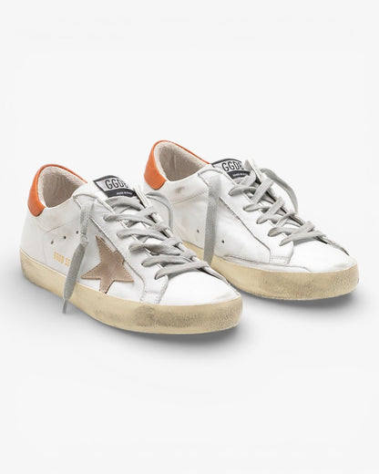 Golden Goose Superstar Sneakers Calf Leather Suede Heel Tab