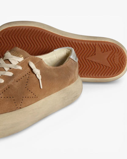 Golden Goose Super Star White Leather Star Sneakers