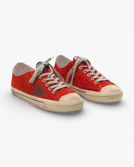 Golden Goose V STAR 2 Suede Star Sneakers Luxury Sneakers