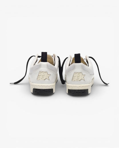 Golden Goose Yeah White Leather Sneakers Silver Star