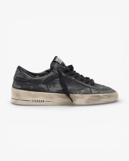 Golden Goose Black Leather Stardan LTD Sneakers