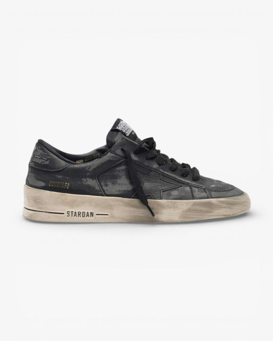 Golden Goose Black Leather Stardan LTD Sneakers