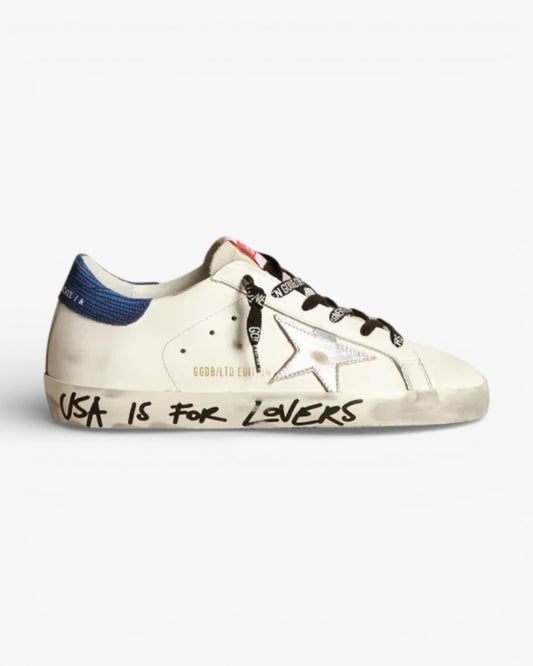 Golden Goose Women’s LTD Super‑Star Sneakers Handwritten Lettering