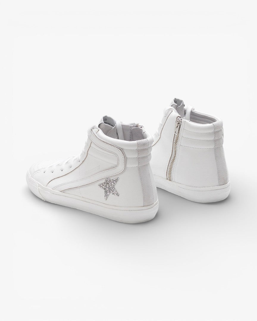 Golden Goose Slide Sneakers G30WS595 Limited Edition Swarovski Crystals