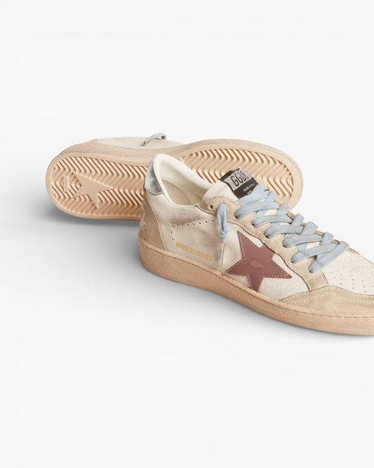 Golden Goose Ball Star Leather Sneakers