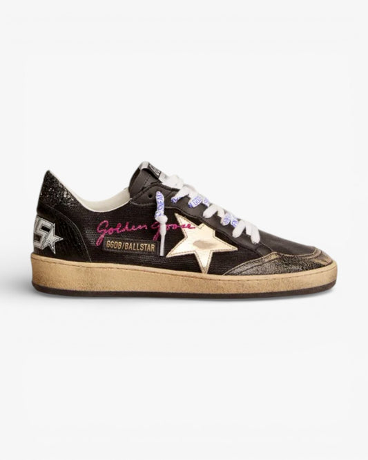 Golden Goose Ball Star Leather Star Logo Sneakers