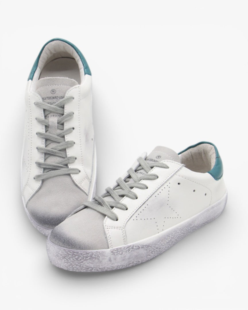 Golden Goose GGDB Genuine Leather Star Sneakers, Song Joong-ki's Style