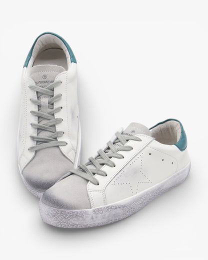 Golden Goose GGDB Genuine Leather Star Sneakers, Song Joong-ki's Style
