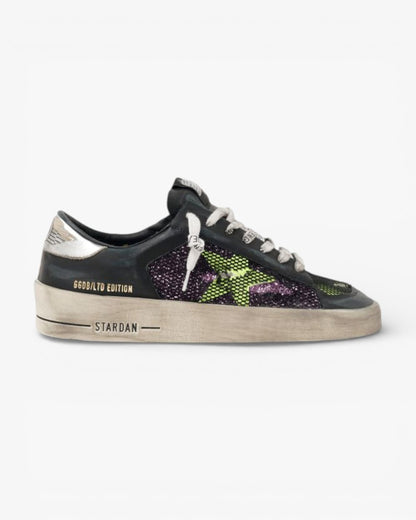 Golden Goose LAB Glitter Yellow Limited Edition Sneakers