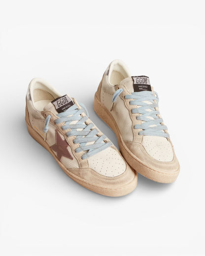 Golden Goose Ball Star Leather Sneakers