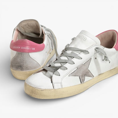 Golden Goose Superstar GGDB Pink Casual Low-Top Sneakers Unisex