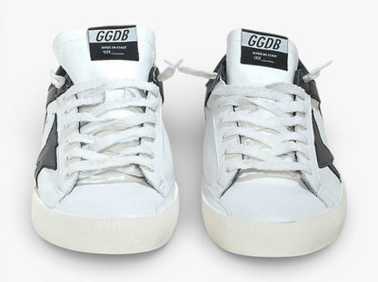 Golden Goose Superstar GGDB White Black Men’s Casual Low-Top Sneakers