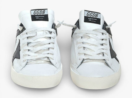 Golden Goose Superstar GGDB White Black Men’s Casual Low-Top Sneakers