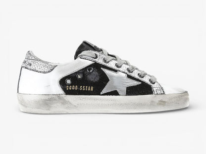 Golden Goose Super-Star Sneakers Leather Leather Star British