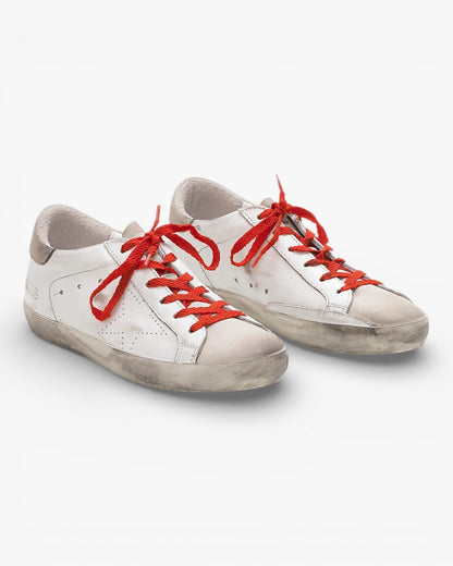 Golden Goose SUPERSTAR Sneakers G30WS590 Calf Leather Openwork Star