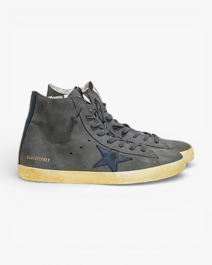 Golden Goose FRANCY Sneakers Nabuk Stella Pelle Dark Grey Nabuk