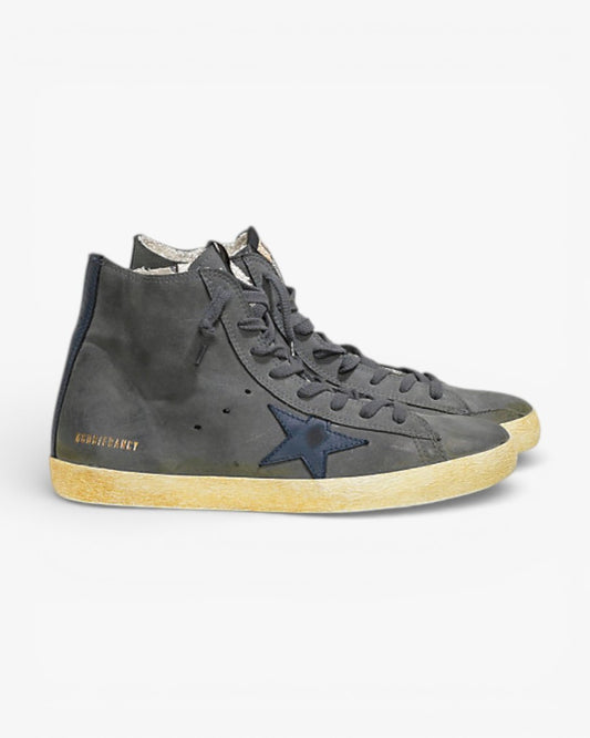 Golden Goose FRANCY Sneakers Nabuk Stella Pelle Dark Grey Nabuk