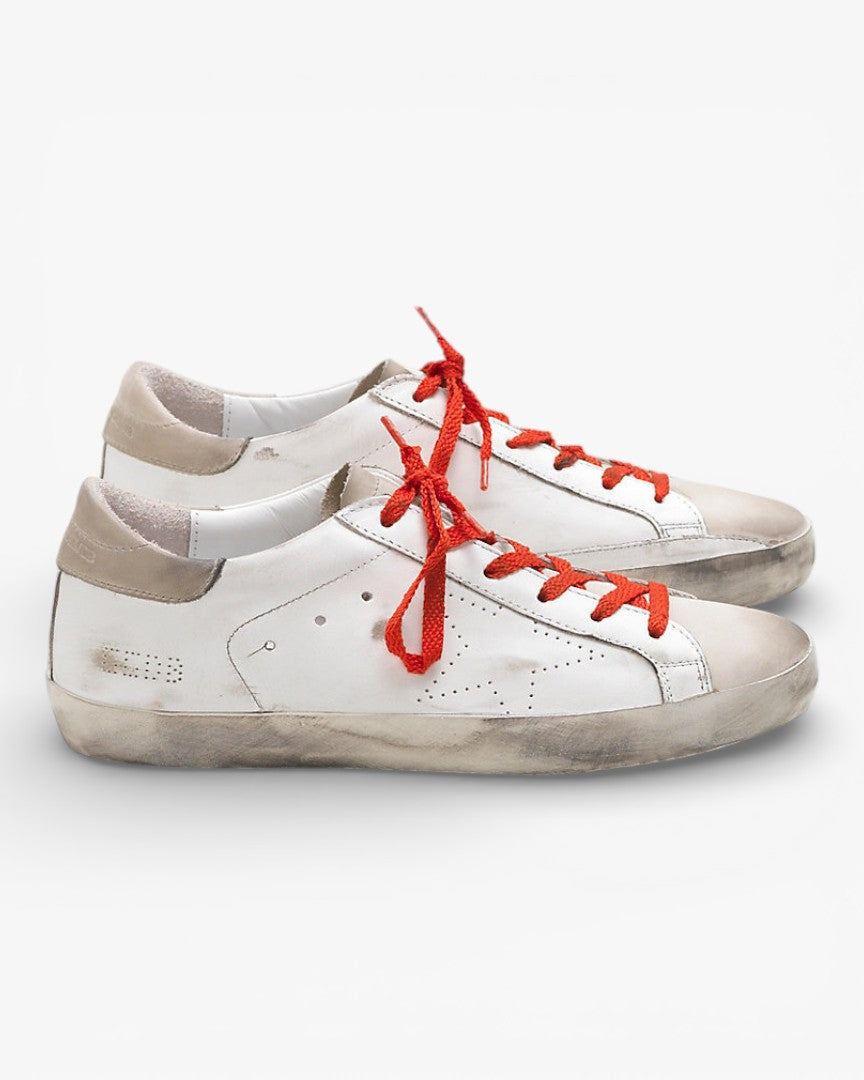 Golden Goose SUPERSTAR Sneakers G30WS590 Calf Leather Openwork Star